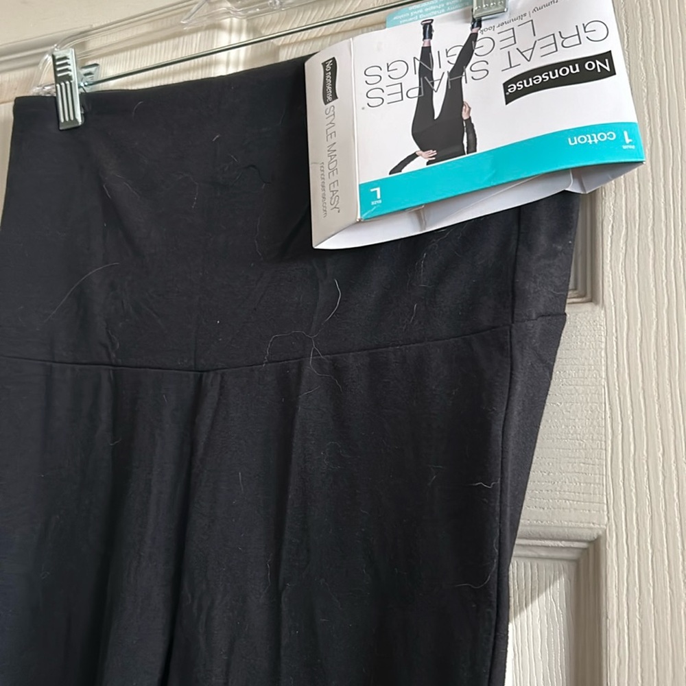 NWOT No Nonsense Great Shaper cotton leggings ✔️